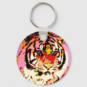 Siberian Tiger Nyckelring