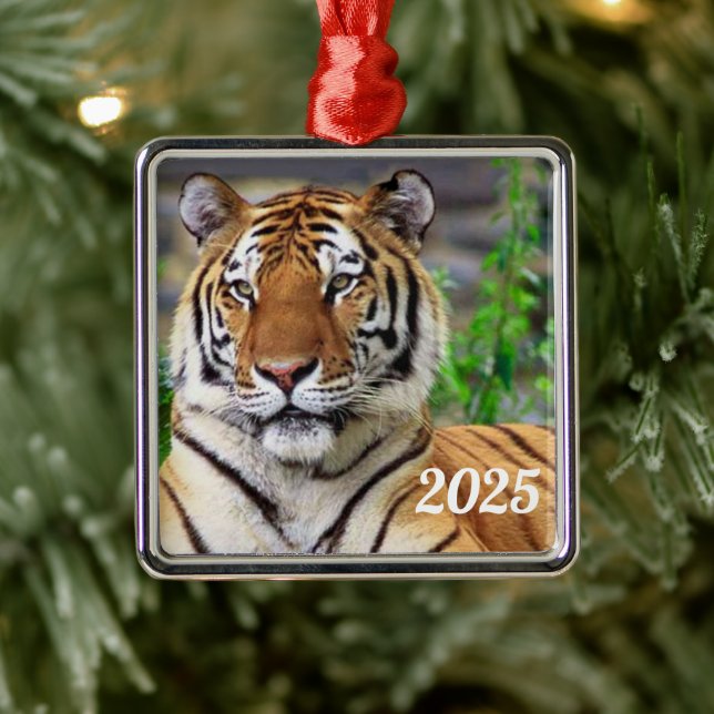 Siberian Tiger Ornament (Träd)