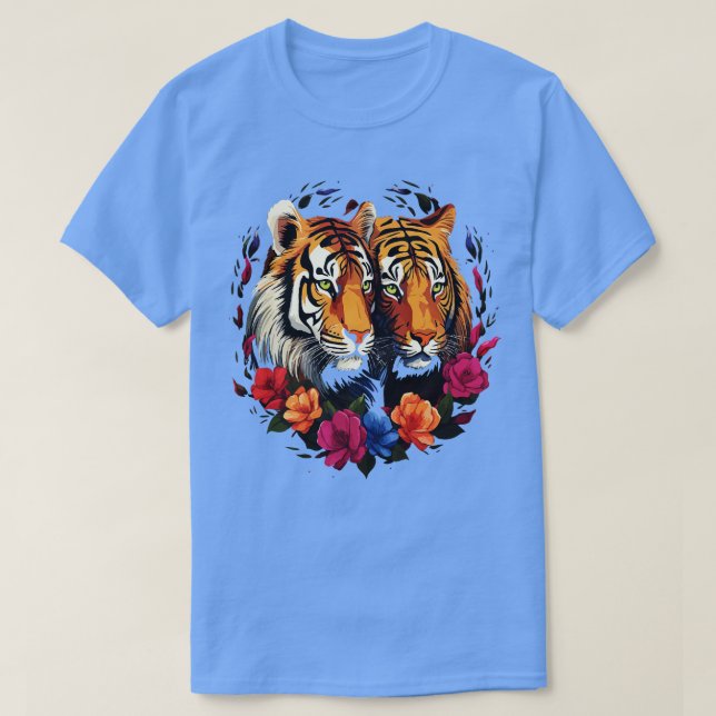 Siberian Tiger par Valentine T Shirt (Design framsida)