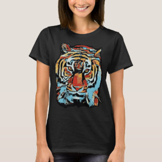 Siberian tiger pop art style of the chinese zodiac t shirt