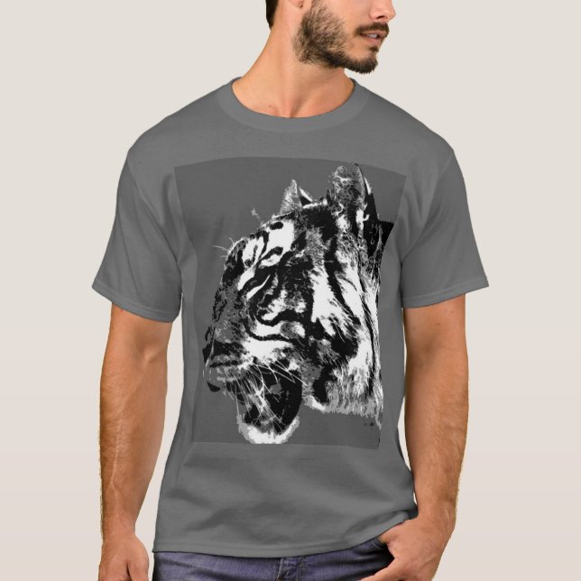 Siberian Tiger T Shirt (Framsida)