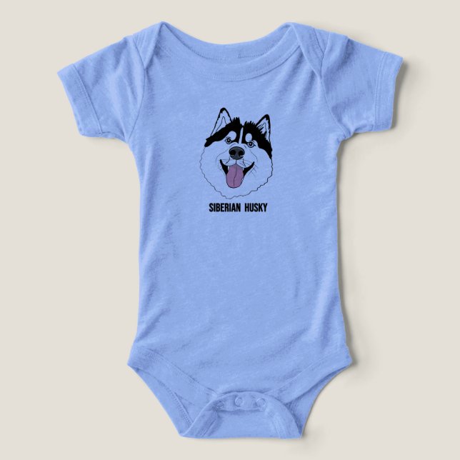 SIBERISK HUSKY T SHIRT (Design Framsida)