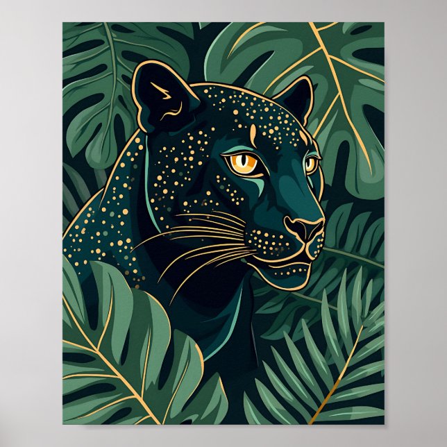 Siberisk tiger poster (Framsidan)