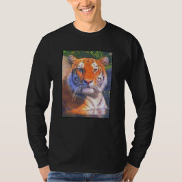 Sibirien Tiger Vuxen T-shirt med lång Sleeve