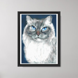 Sibirisk kattduk canvastryck