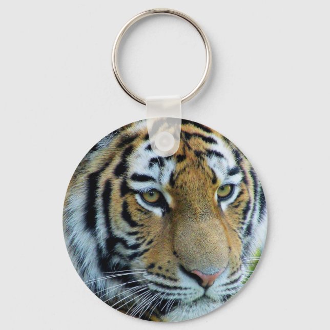 Sibirisk Tiger, Amur Tiger Nyckelring (Framsida)