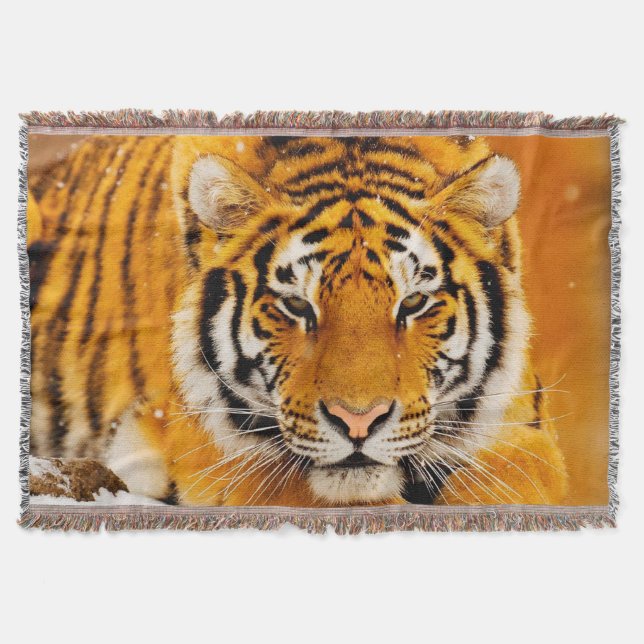 Sibirisk tiger filt (Framsidan)