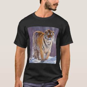 Sibirisk tiger i snö, Kina Tee