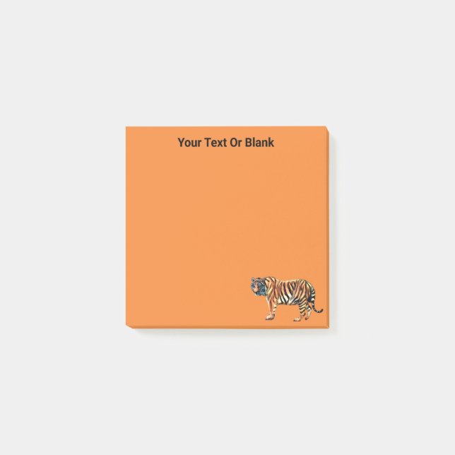 Sibirisk tiger post-it block (Framsida)