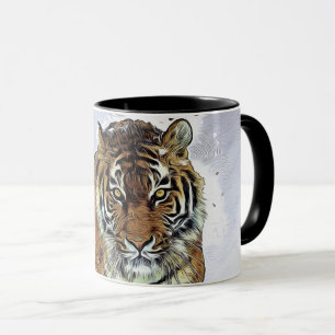 Sibiriska tigerrovdjuret (Carniägare Dangerous Sn Mugg