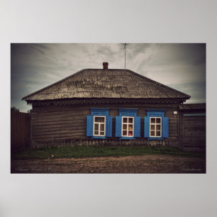 Sibiriska trähus (projekt på vladstudio.com) poster