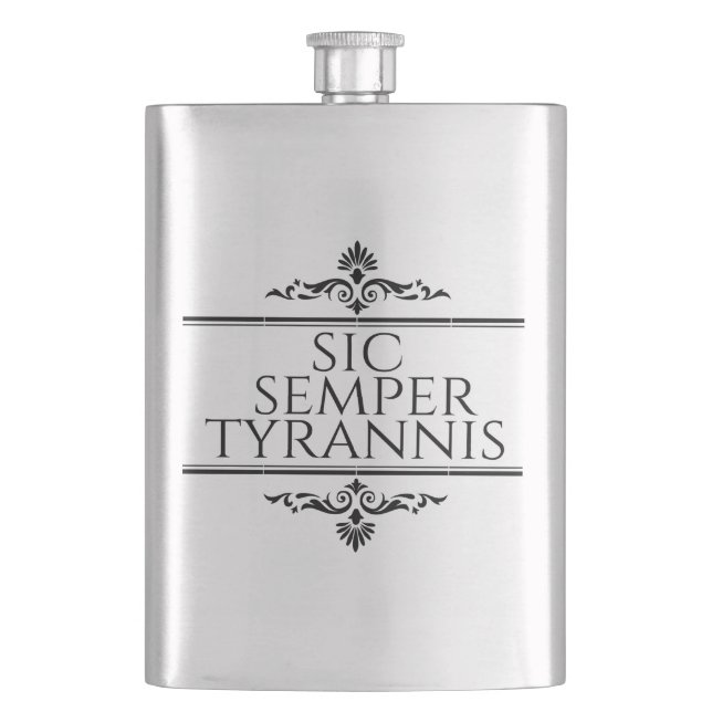 Sic Semper Tyrannis Fickplunta (Framsidan)