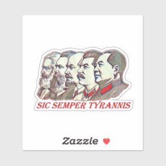 Sic Semper Tyrannis Klistermärken
