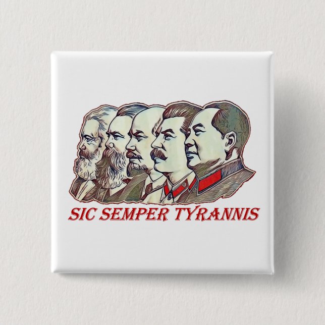 Sic Semper Tyrannis Knapp (Framsida)