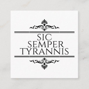 Sic Semper Tyrannis Tilläggskort
