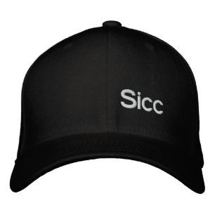 Sicc Surfa Företag inpassad hatt Broderad Keps