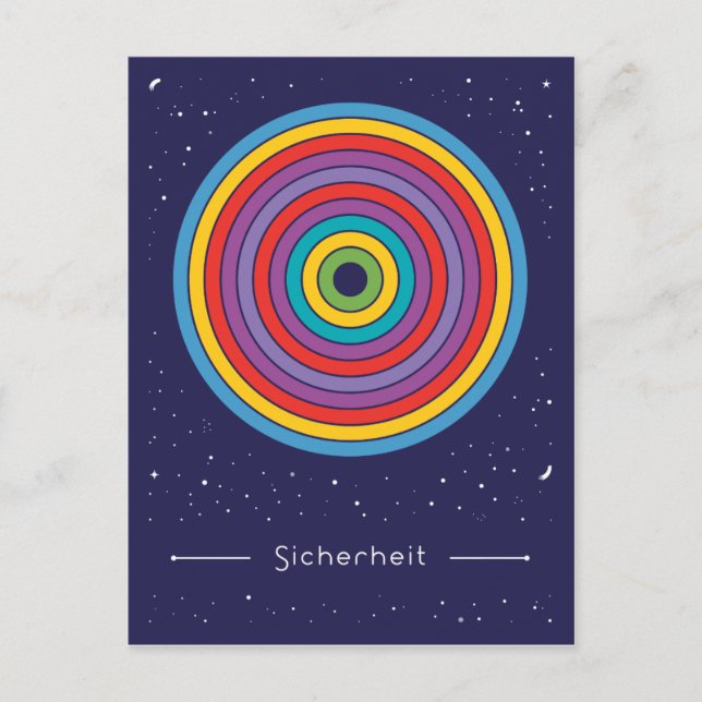 Sicherheit Vykort (Framsida)