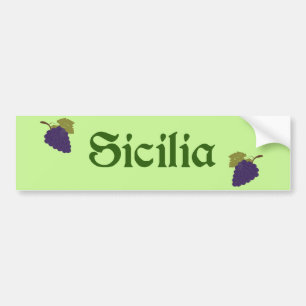 Sicilia bildekal - Sicilian arv