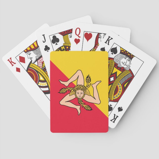 Sicilia Casinokort (Baksidan)