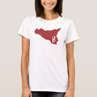 Sicilia darkred W T Shirt