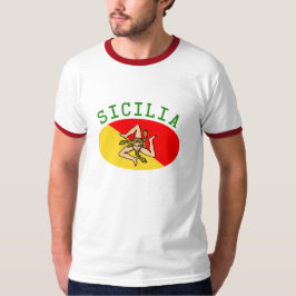 Sicilia flaggaT-tröja Tee Shirt