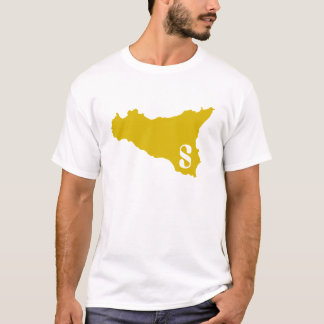 Sicilia guld t-shirt