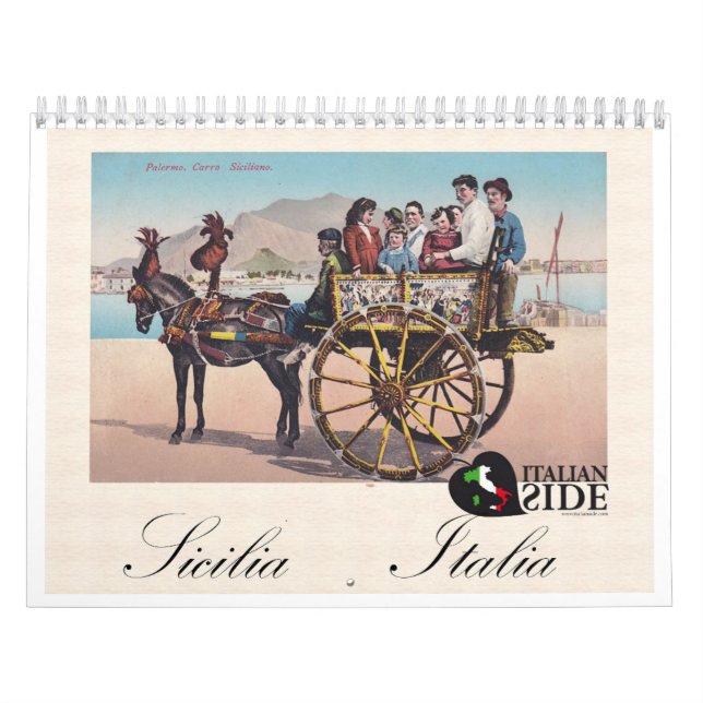 Sicilia - Italiens kalender (Omslag)