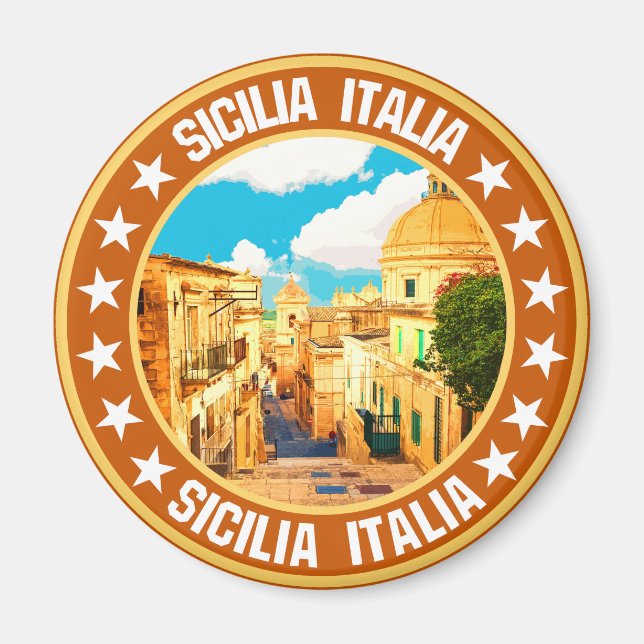 Sicilia Magnet (Framsidan)