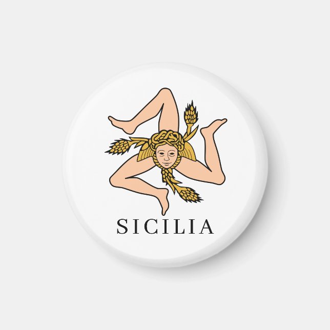 Sicilia Magnet (Framsidan)