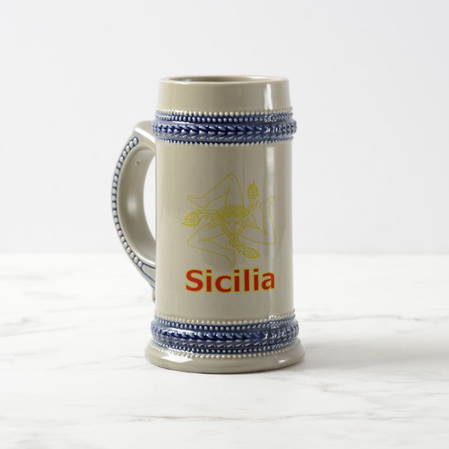 Sicilia med Trinacria-symbol Sejdel (Framsida vänster)