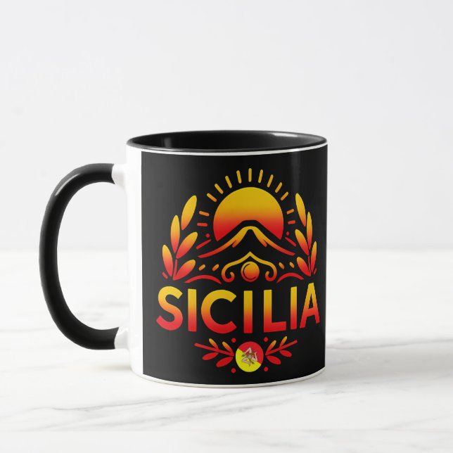 Sicilia Mt.Etna Mugg (Vänster)