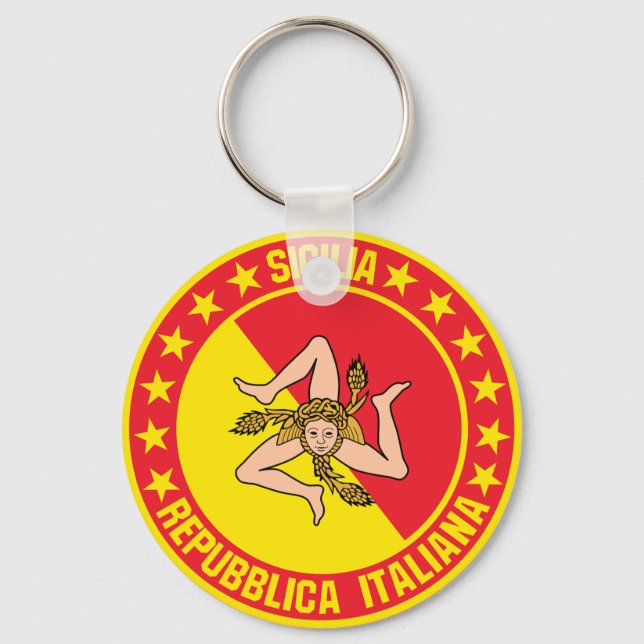 Sicilia Nyckelring (Framsida)