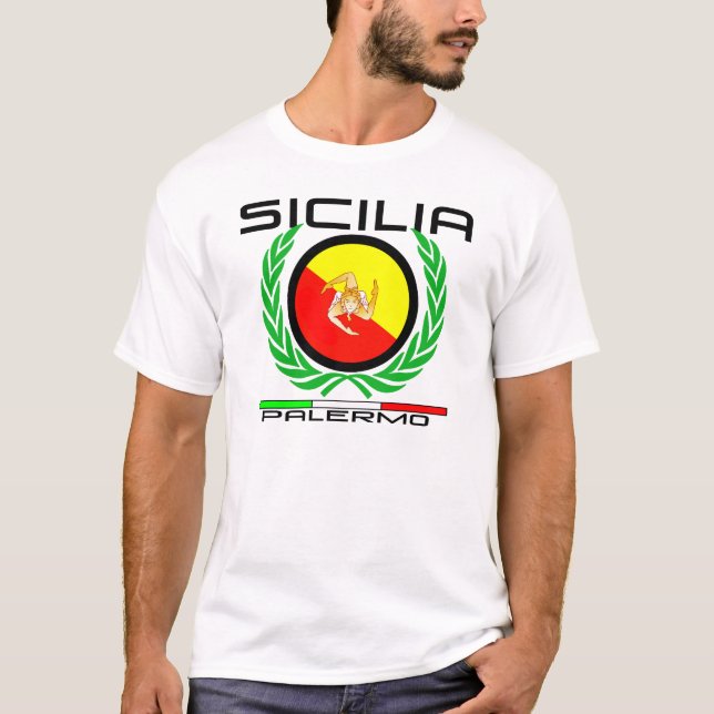 SICILIA (PALERMO) - tshirt T-shirt (Framsida)