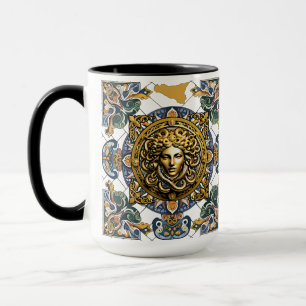 Sicilia Sicilian Mönster Mugg