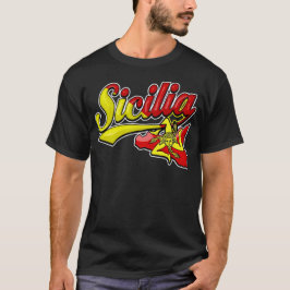 Sicilia Sicilian Trinacria T Shirt