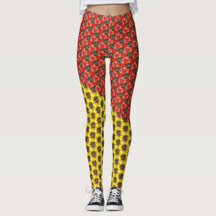 SICILIA Trinacria Siciliansk design Leggings