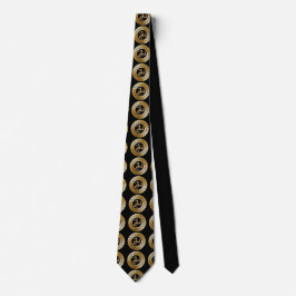 Sicilia (Trinacria-symbol) Premium gul halsduk Slips