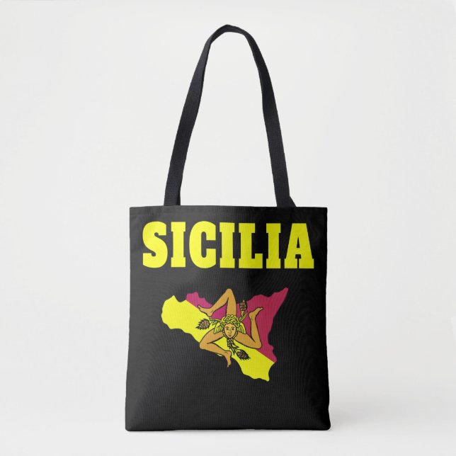 Sicilia Trinacria Tygkasse (Framsida)