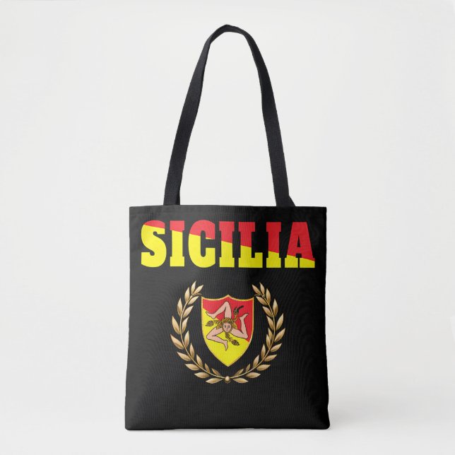 Sicilia Trinacria Tygkasse (Framsida)