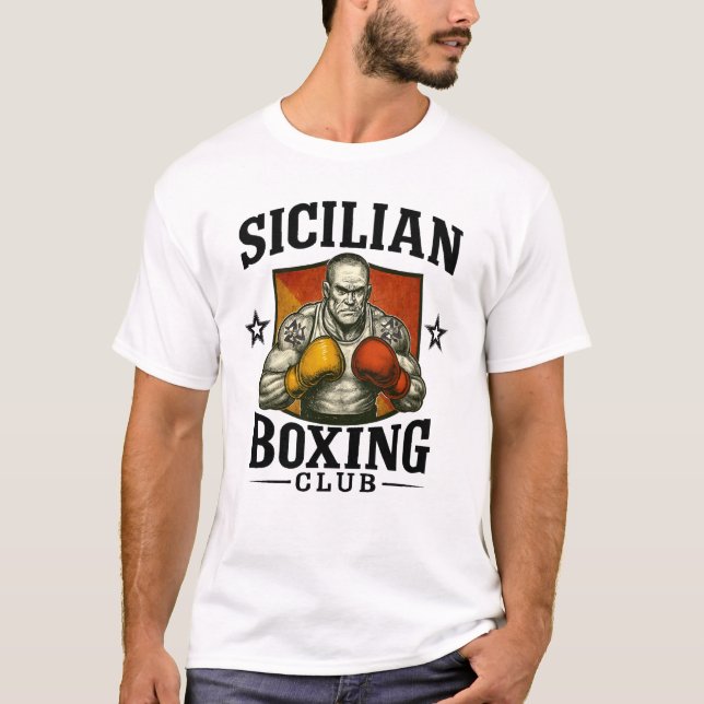 Sicilian Boxing T-Shirt (Framsida)
