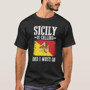 Sicilian Flagga Sicily T Shirt