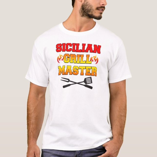 Sicilian Grill Master Tee (Framsida)