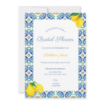 Sicilian Inbjudningskort för möhippan