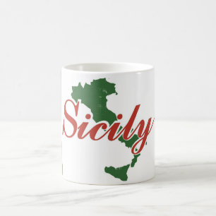 Sicilian italiensk mugg
