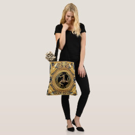 Sicilian Medusa med Sphinge Tote Bag Tygkasse