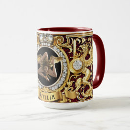 Sicilian Medusa Trinacria Gift Mugg