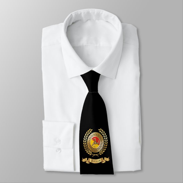 Sicilian Patriotic Neck Tie Slips (Bunden)