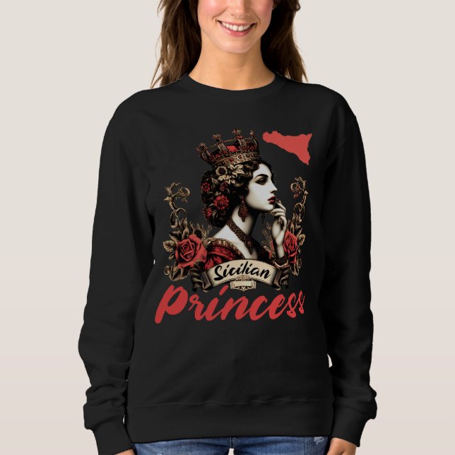 Sicilian Princess T-Shirt (Framsida)