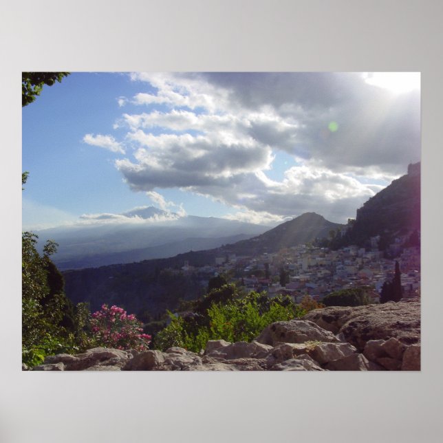 Sicilian Sol Rays Poster (Framsidan)