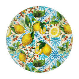  Sicilian style,summer art ,lemons  